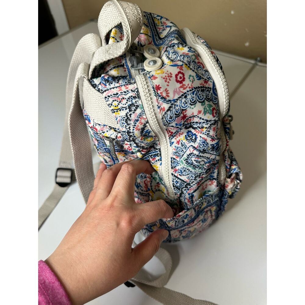 Kipling Medium To Small Backpack Purse Floral, 13… - image 7